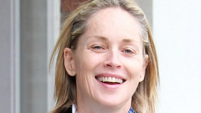 Sharon Stone Without Makeup